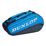 Tenisové Tašky Dunlop D TAC FX-PERFORMANCE 8RKT THERMO BLACK/BLUE